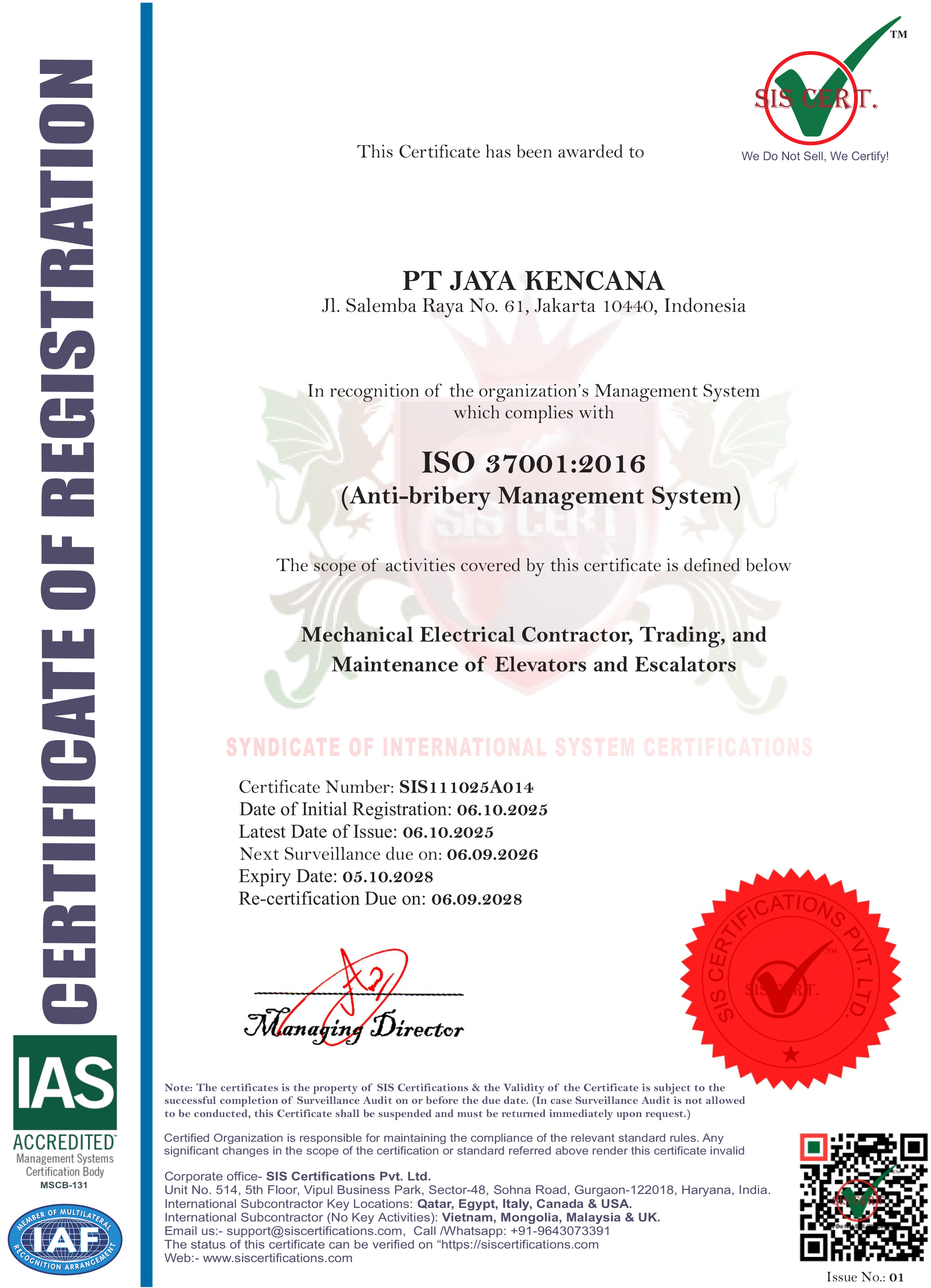 ISO 37001:2016